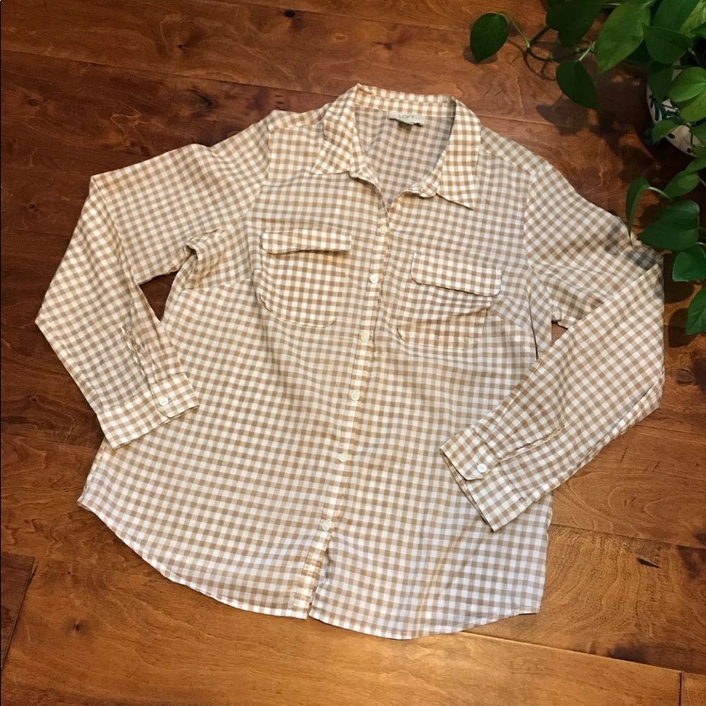 Checkered Button Down